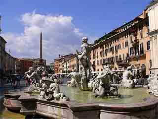  إيطاليا:  Roma (Rome):  
 
 Piazza Navona